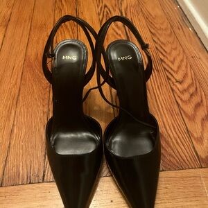 Mango Black Heels